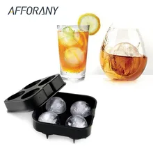 Форма под лед форма для фарша безопасный для хранения продуктов силикон Сферический круглый шар ледяное пиво куб лоток производитель формы для вечерние барные кухонные принадлежности