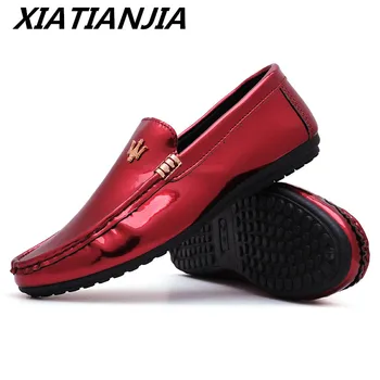 

Hot Summer 2019 Shoes Men Loafers Men's Moccasins Casual Leather Footwear Non-slip Breathable Light Chaussure Homme Zapatos