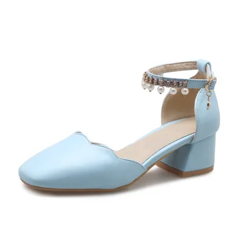 

Comfortable with the new spring and summer buckle over 18 years in the thick with leisure 40 1849-43 hollow sandals boom