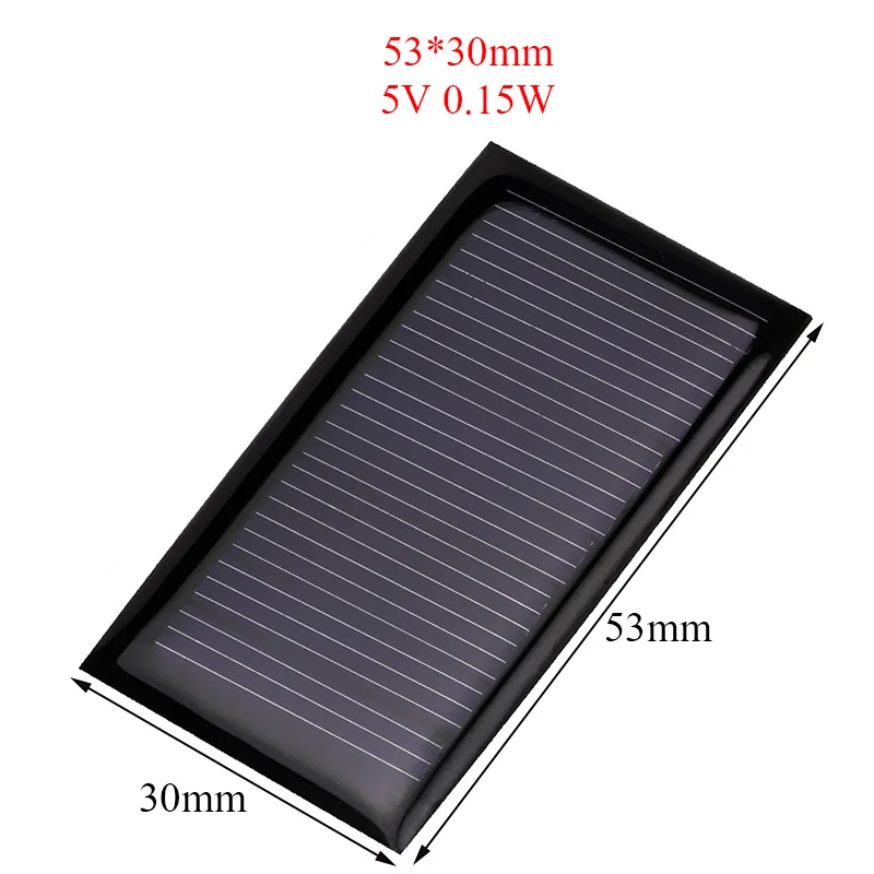Mini 0.15W 5V Solar Panel Power Panel System DIY Battery Cell Charger Module Portable Panneau Solaire Energy Board Mini 0.15W 5V Solar Panel Power Panel System DIY Battery Cell Charger Module Portable Panneau Solaire Energy Board