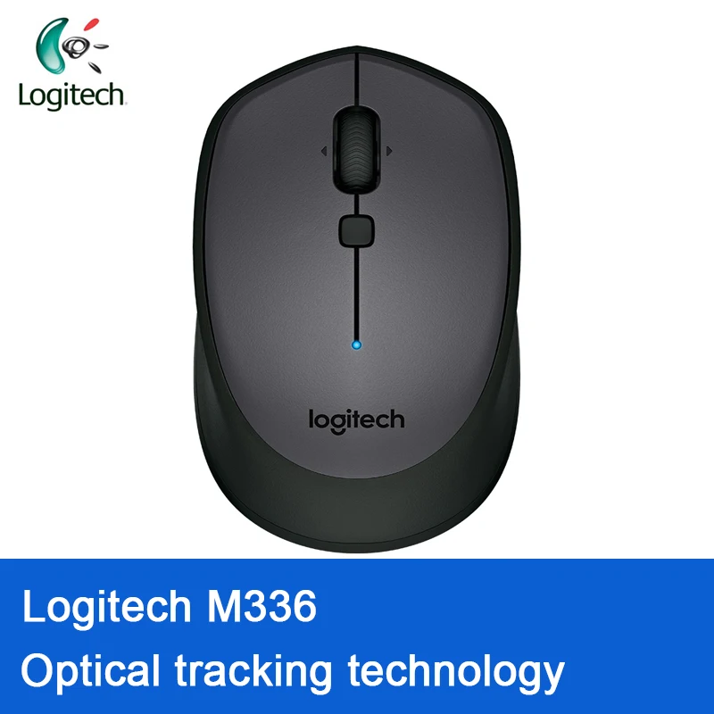 

Original Logitech M336 Wireless Mouse and optical Tracking Technology Mouse comfortable for Windows/Mac Support Official test