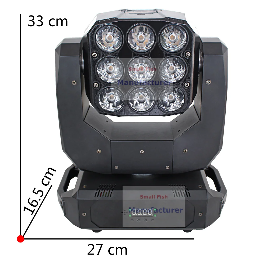2 упаковки подвижные головные фонари 9 х3 Вт 12 х4 RGBW 4 в 1|rgbw 4in1|beam movingbeam moving head light |