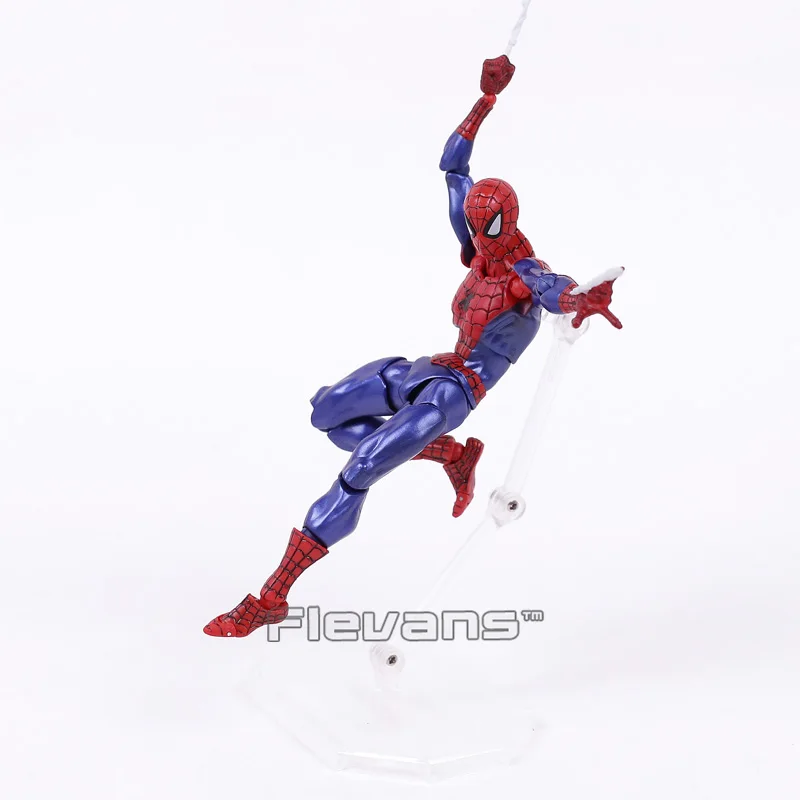 Revoltech серии Marvel Мстители Дэдпул Человек-паук яд паук Гвен Росомаха Капитан Америка Магнето фигурка модель игрушки
