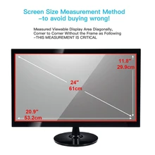 Анти-синий светильник-экран для 21,5 Дюймов(505x320 мм) широкоформатный настольный монитор, блокирует чрезмерно вредный синий светильник, уменьшает