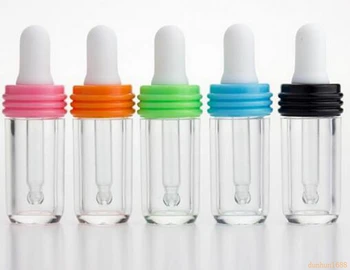 

3ML Serum Plastic Bottle, Cosmetic Packaging Sample Bottles, Perfume Packaging, 3ml Lotion plastic Dropper Bottle #121
