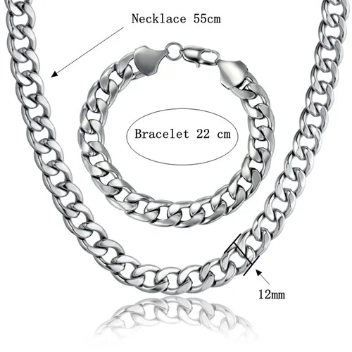 Hip Hop Cuban Link Chain Necklace 