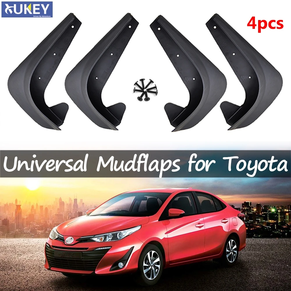 Брызговики передние и задние для Toyota Auris Agya Aygo AB10 AB40 Corolla vicex IQ Etios Koba Prius RAV4