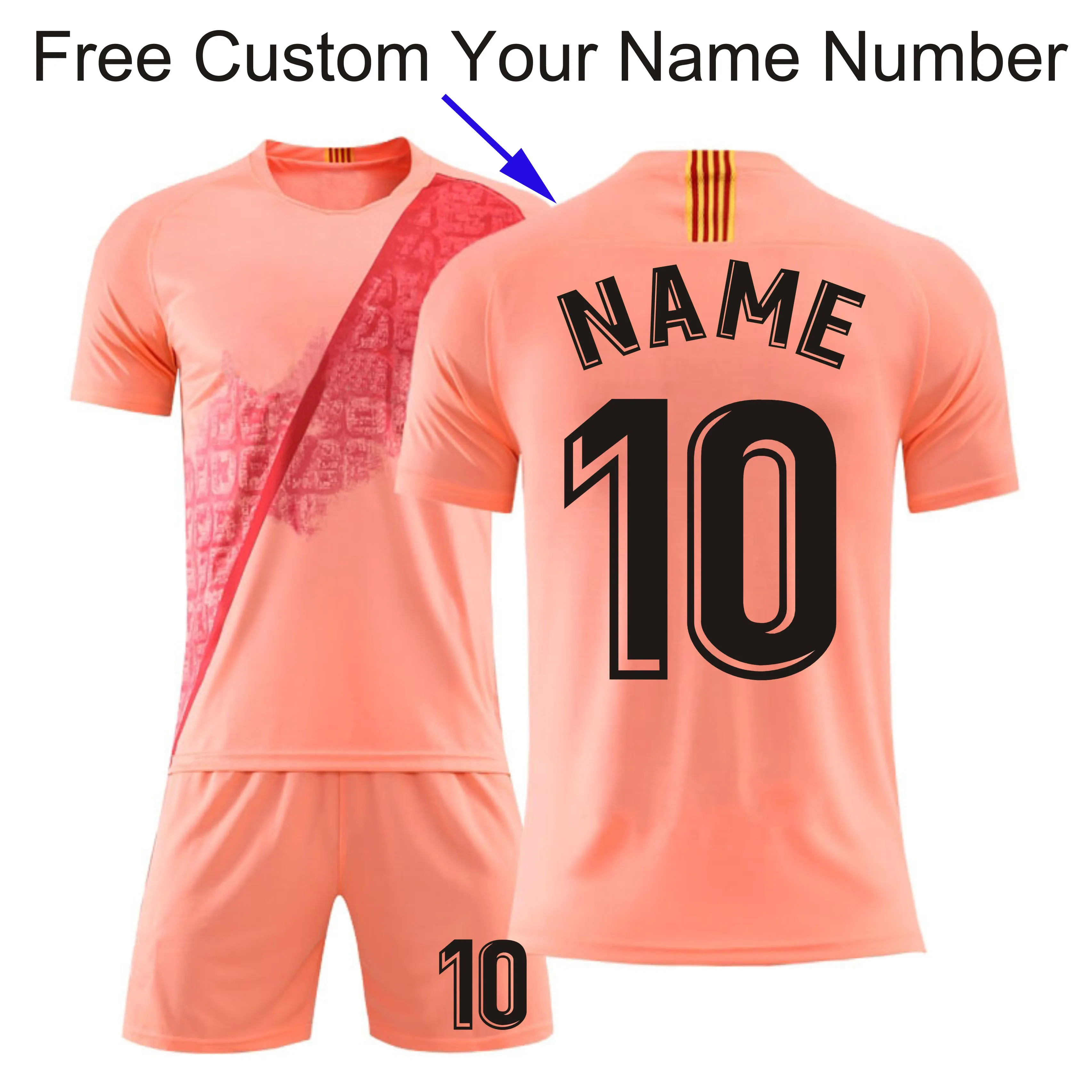 

Men Kid BLANK Jersey Soccer (No Badge) Futbol Kits Youth Uniforms Team Football Short Sleeve Football Tracksuit