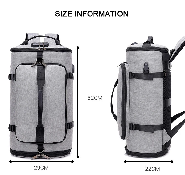 Большой Вместительный рюкзак, мужская дорожная сумка, рюкзак для альпинизма, мужской багаж для мальчиков, холщовые сумки на плечо, мужские рюкзаки