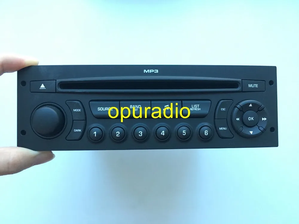 Оригинальная Автомобильная магнитола RD45 с CD портом USB Bluetooth для Peugeot 207 206 307 308 807