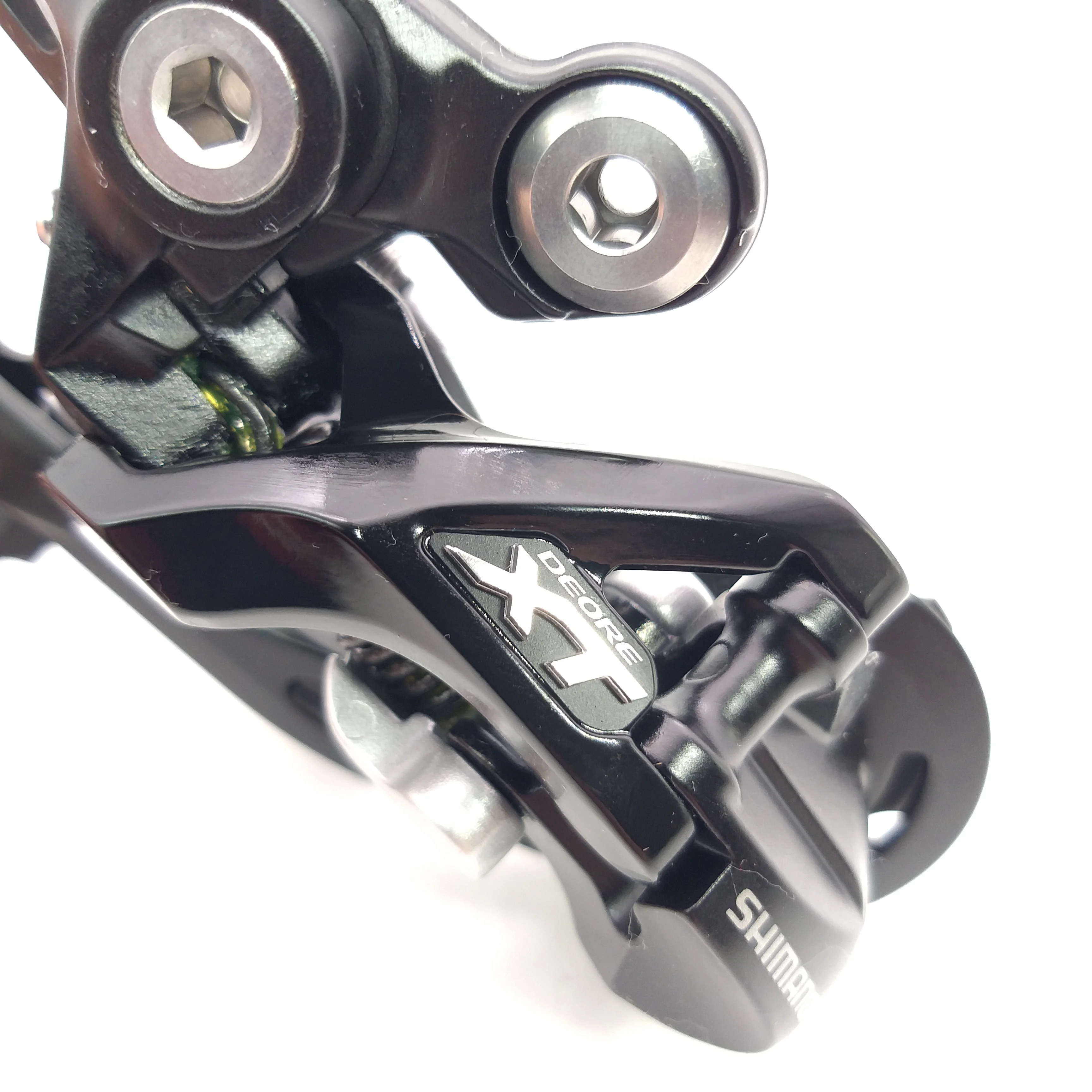 Задний переключатель передач Shimano Deore XT 10 скоростей черный|Велосипедный