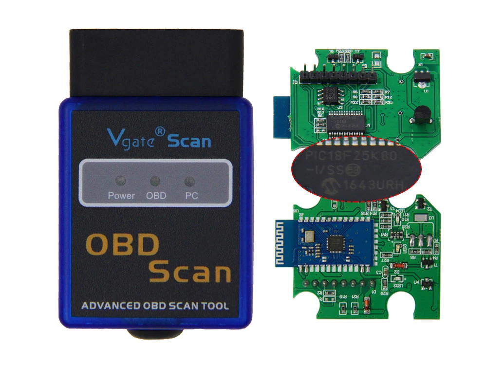 Vgate iCar2 ELM 327 Bluetooth v2.1 obd obd2 сканер автоматический диагностический инструмент OBDII ELM327 считыватель кодов для android/PC Поддержка J1850