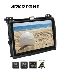 Nuovo 9 “Car Radio DSP Per Toyota Land Cruiser Prado 120 LEXUS GX 470 GPS Mavi Bluetooth Wifi Video fuori Andriod Multimedia Player