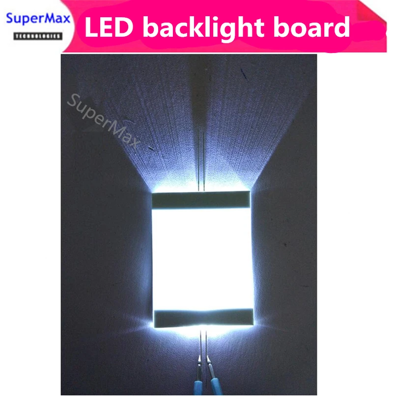 

Free shipping 61*45*2.3mm led backlight board light guide smart home touch can be customized