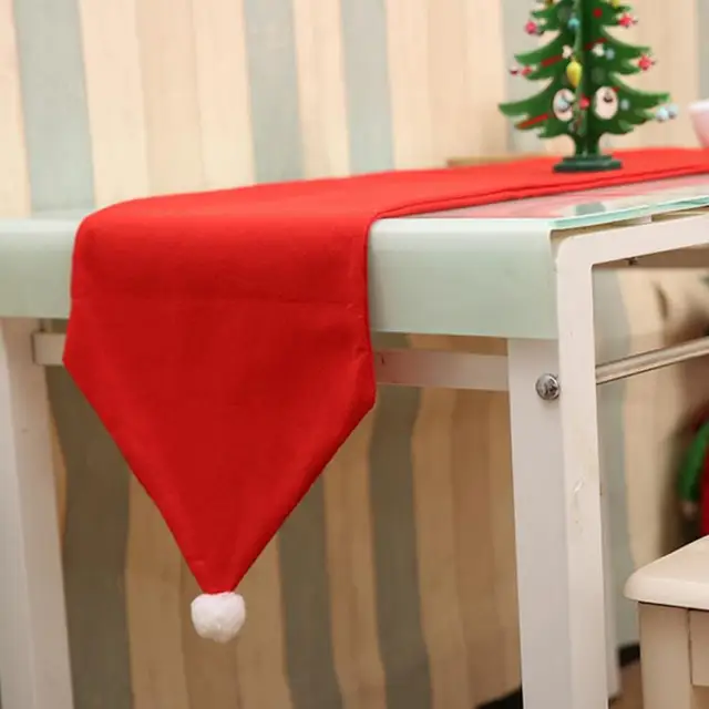 34x176cm christmas table runner mat tablecloth christmas flag non