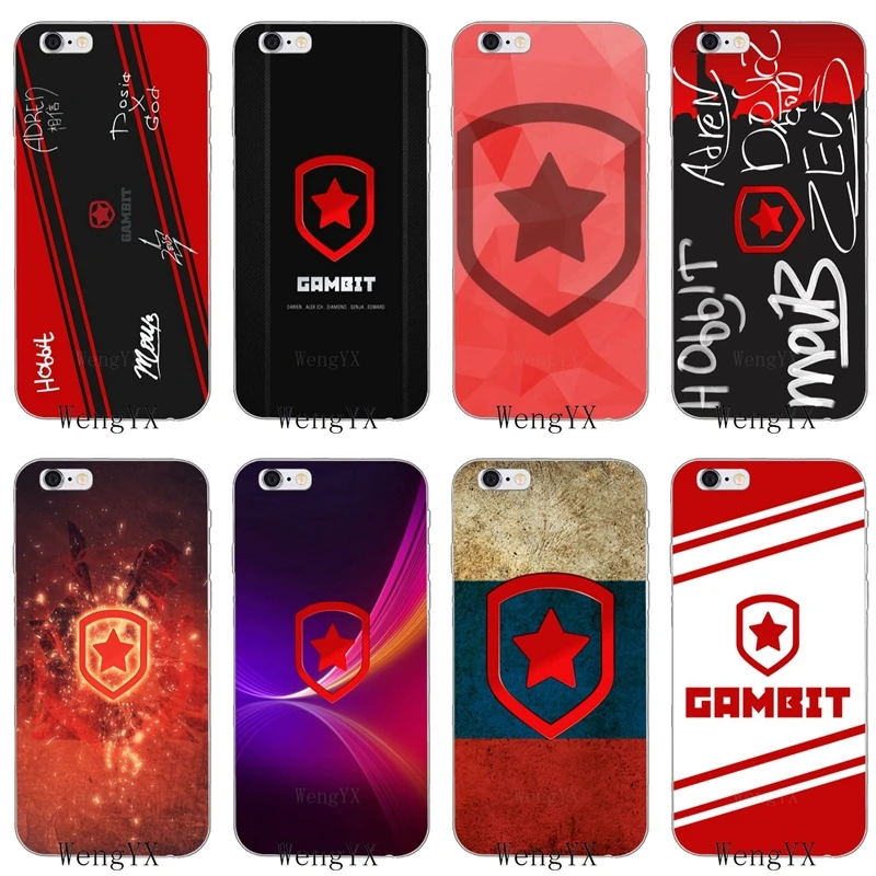

LOL Gambit gaming Slim silicone Soft phone case For iPhone X 8 8plus 7 7plus 6 6s plus 5 5s 5c SE 4 4s