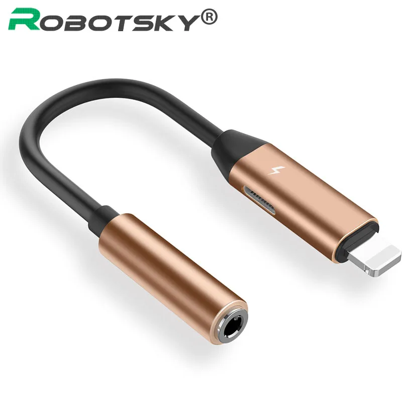 Goedkoop 2 in 1 Audio Adapter Voor iPhone Xs 9X7 8 Plus Opladen Audio Charger Adapter Voor iPhone XSM jack Naar Oortelefoon Splitter