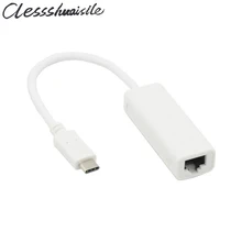 (100pcs/lot) USB3.1 USB 3.1 type-c USB-C Type C Male to 100Mbps Ethernet Network LAN Adapter for Apple Macbook & Laptop PC