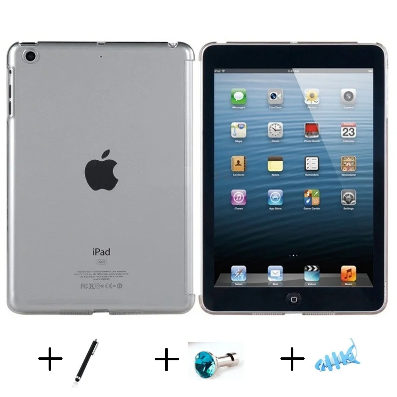 QUWIND прозрачный кристально мягкий чехол из ТПУ для iPad Air 1 2 Новый 2017 2018 9 7