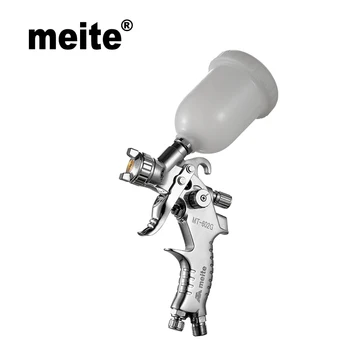 

Meite MT-602G nozzle 0.6mm/ 0.8mm/1.0mm Gravity type mini spray gun HVLP with 100CC cup for small area coating Jun.14 update