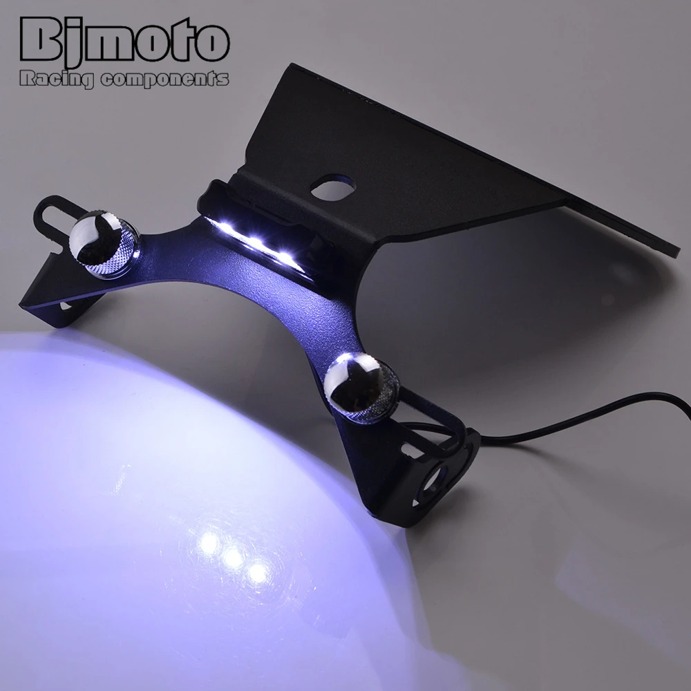 Держатель для номерного знака мотоцикла Bjmoto кронштейн Yamaha R3 R25 r 25 MT03 MT 03|Номерной