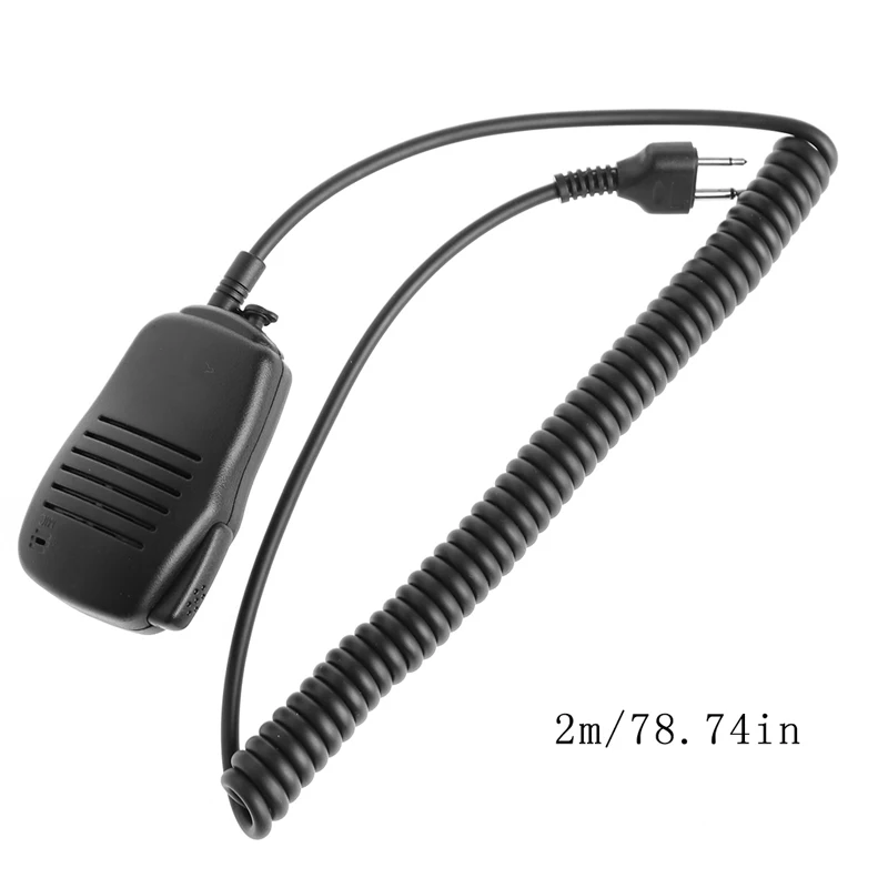 Портативный динамик OOTDTY выдвижной микрофон PTT для ICOM двухсторонняя рация 2