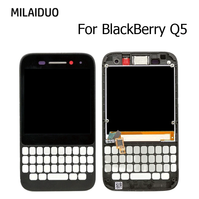ЖК-дисплей для Blackberry Q5 сенсорный экран дигитайзер сборка repcemt черный белый с
