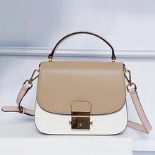 Модные дизайнерские сумки из натуральной кожи, женские сумки известных брендов, повседневные женские сумки-мессенджеры с декоративным замком