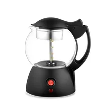 Электрический чайник автоматическое чайник высоком Пэн стекло Паровая Тип черный чайник дома электрическая тепловая защита от перегрева