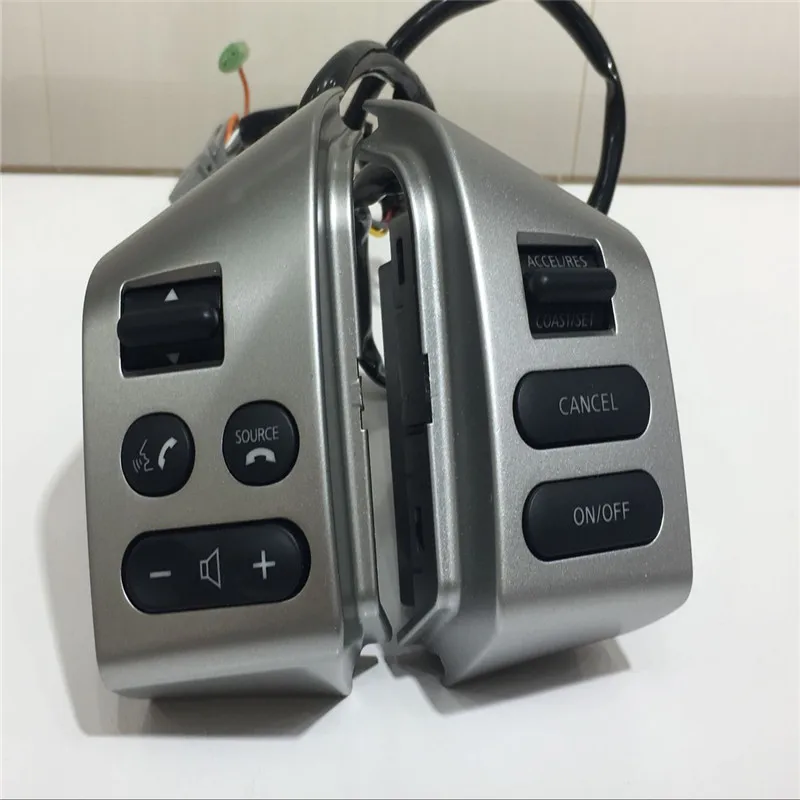 

Free shipping FOR LIVINA & FOR Nissan TIIDA & For Nissan SYLPHY steering wheel control buttons with blacklight