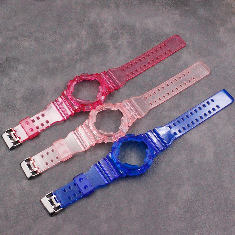 Watch Accessories GA110 Series Strap Watch Case For GSHOCK Resin Transparent Strap GD 120 GA 100 GA 110 GA 100C Strap Case Watch Accessories GA110 Series Strap Watch Case For GSHOCK Resin Transparent Strap GD 120 GA 100 GA 110 GA 100C Strap Case