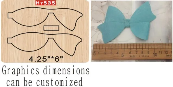 

Bow cutting dies 2019 die cut &wooden dies Suitable for common die cutting machines on the market