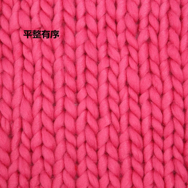 hand knitted throw