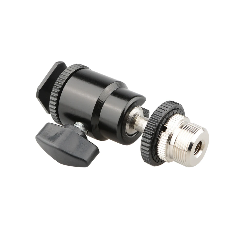 CAMVATE_Shoe Mount_Ball Head_Screw_Adapter_Microphone (2)