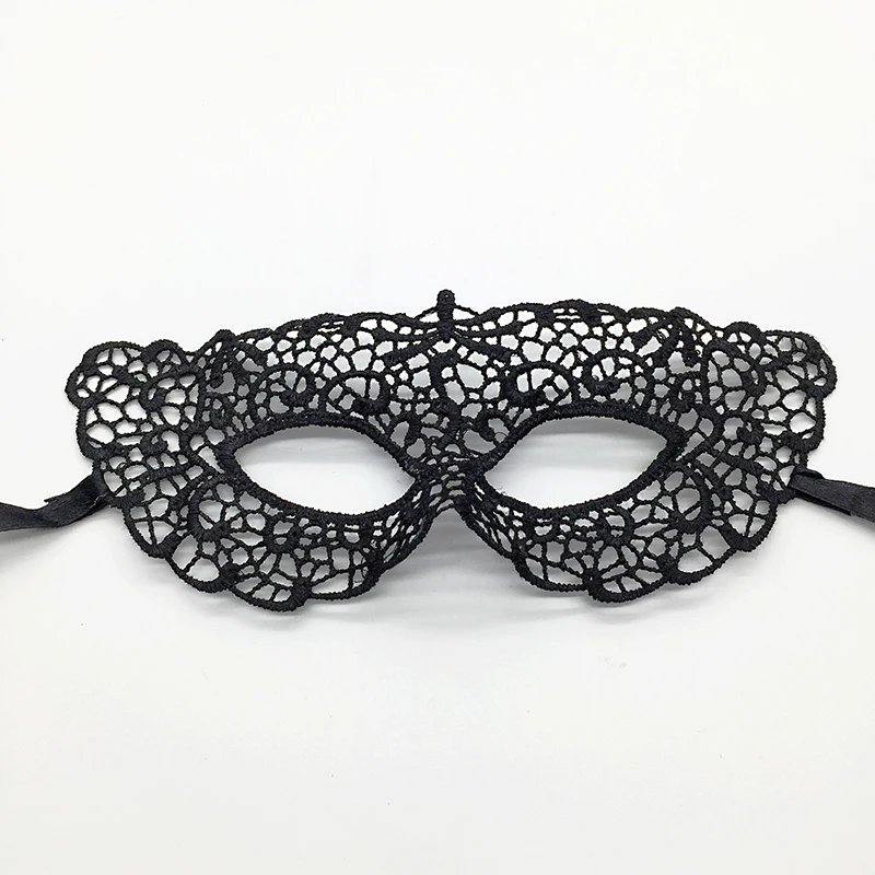 1 шт. женский, черный Сексуальная кружевная маска для глаз для маскарада вечерние костюмы карнавальные костюм; Маска для косплея - Цвет: party masks