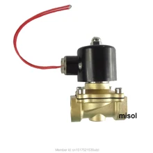 220 V Электрический электромагнитный клапан G3/"(BSP) для Воздух Вода газ Дизель