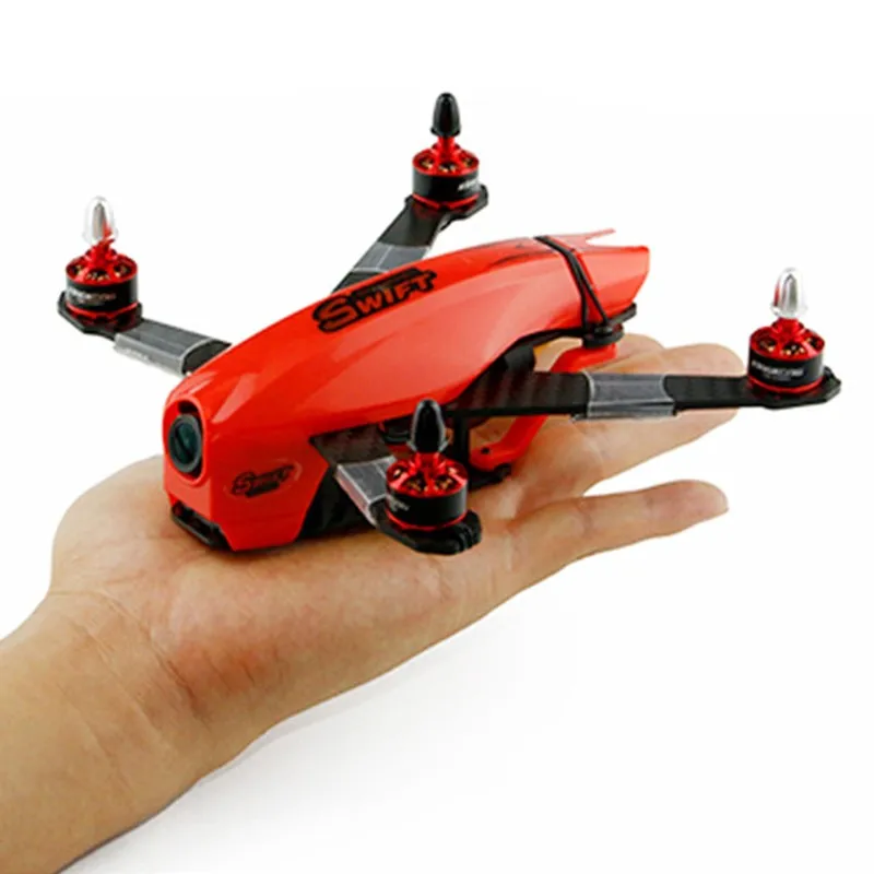 

KINGKONG SWIFT 165 KIT small four-axis carbon fiber rack FPV through machine rc drone four-axis aircraft