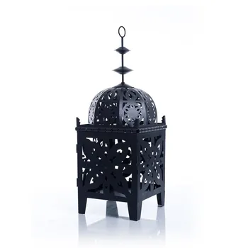 

Moroccan Metal Castle Candlestick Craft Candle Light Tea Light Home Decoration Candlestick Castle Chandelier Wedding Decoration