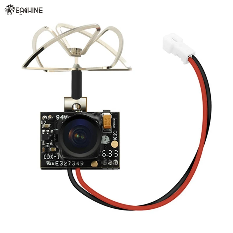 

Eachine TX01 Super Mini AIO 5.8G 40CH 25MW VTX 600TVL 1/4 Cmos FPV Transmitter for RC Drones Quadcopter Goggles VS TX02 TX03