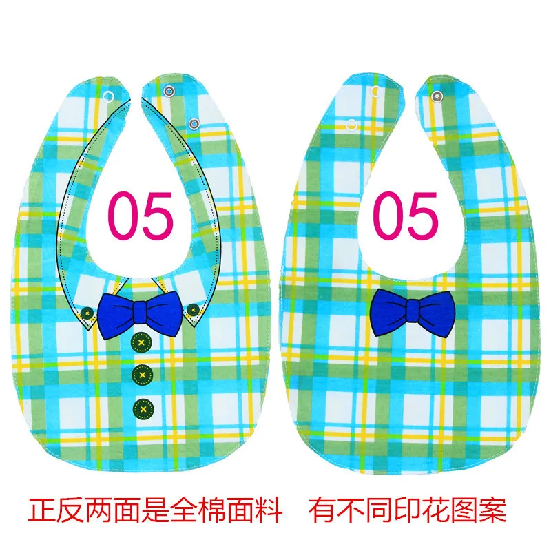 Adjustable Baby Bibs EVA Plastic Waterproof Lunch Feeding Bibs Baby Cartoon Feeding Cloth Children Baby Apron Babador de bebe - Цвет: 5