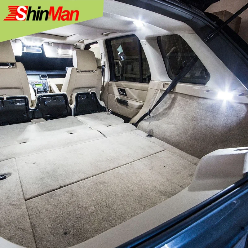 ShinMan 10X безотказный Автомобильный светодиодный светильник s интерьерный светильник светодиодный светильник для чтения для Suzuki Sidekick светодиодный интерьерная посылка 1989-1998