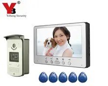 Yobang Security 7″ Door Intercom Phone Video Doorbell System Home Apartment Entry Kit and Video Doorbell Camera Stock Wholesale