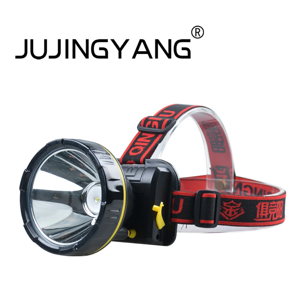 

JUJINGYANG 10W three color light source optional camping lighting at night LED waterproof headlamps