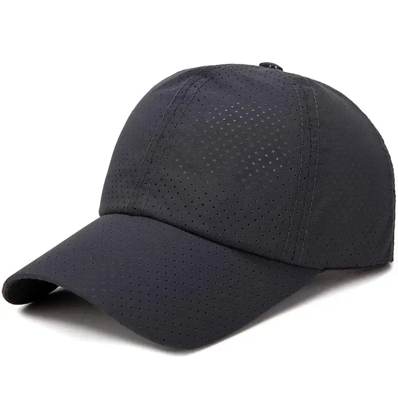 Blank Plain Summer Basic Baseball Cap Quick Dry Running Golf Caps