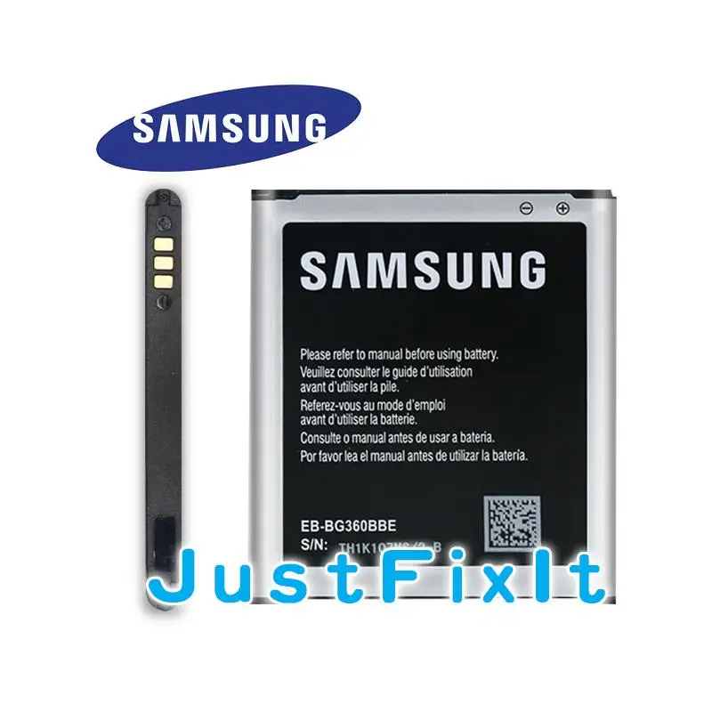 Оригинальный EB-BG360BBE Батарея для Galaxy CORE Prime G3606 G3608 G3609 J2 2015 натуральная EB-BG360CBE EB-BG360CBC