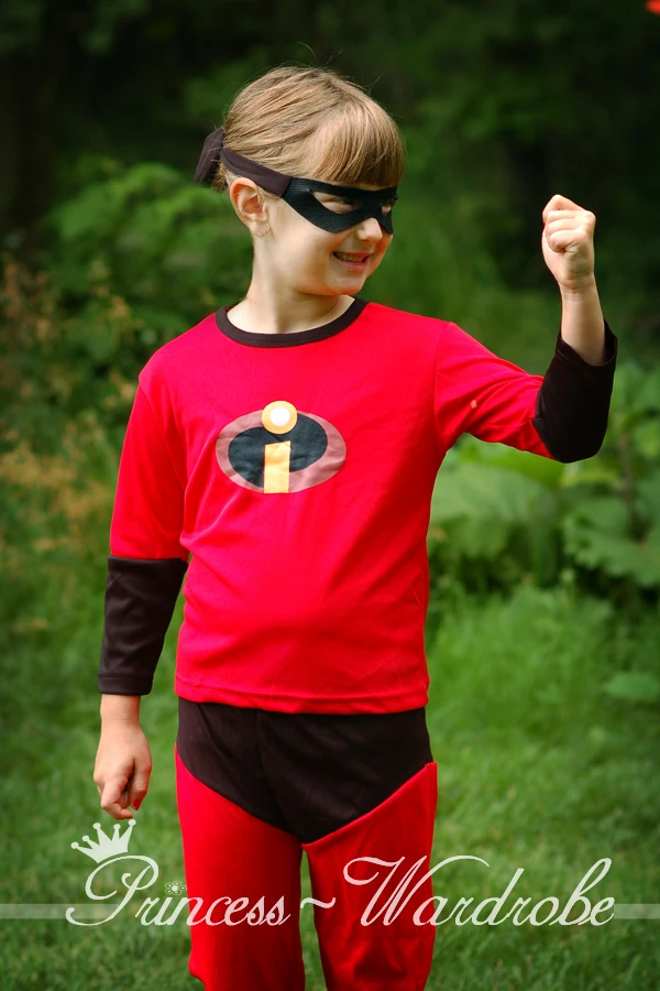 

XMAS Christmas Gift The Incredibles Outfit Boys Kids Party Costume Present 2-7Y