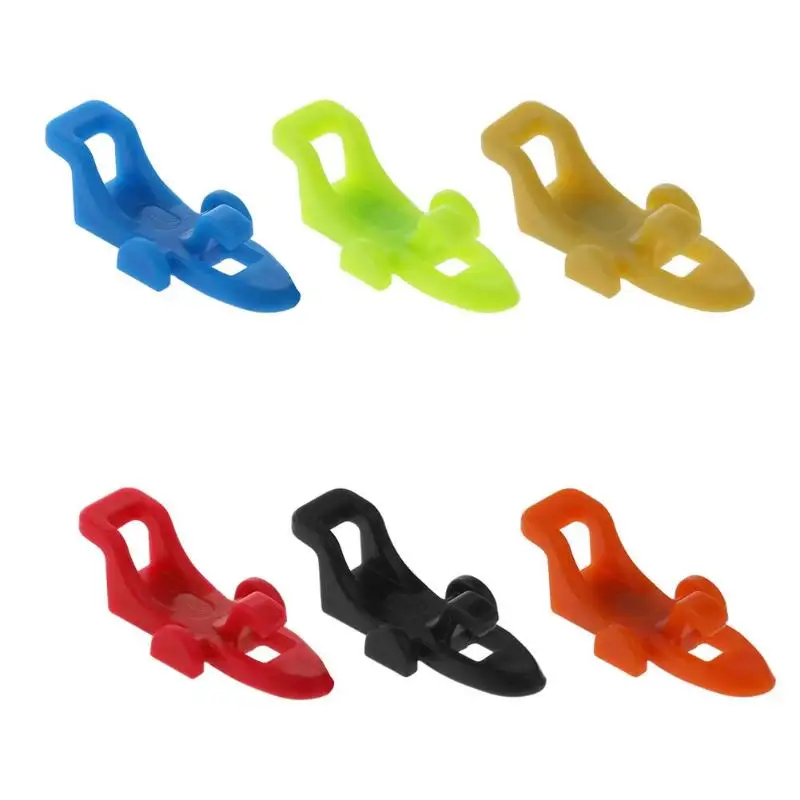 Fishing Hook Keeper Lure Bait Holder with 3 Rubber Rings for Fishing Rod Adjustable Holder