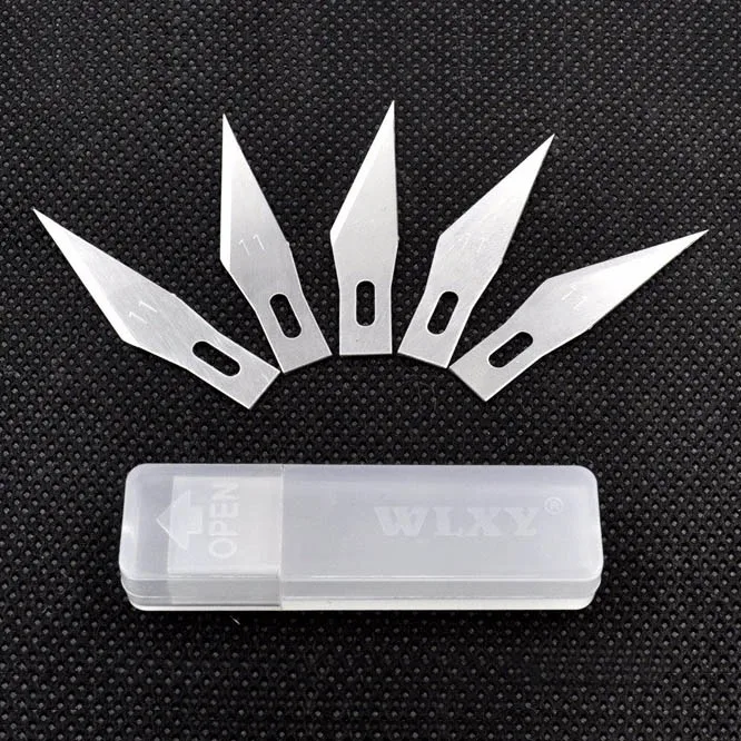 (5pcs/ set) Stainless Steel Replaceable Blades for Carving Knife Sharp Blade Knives Spare DIY Cutting Tools | Инструменты