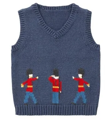 Prince George Sweater Vest Computer Knitting Christmas