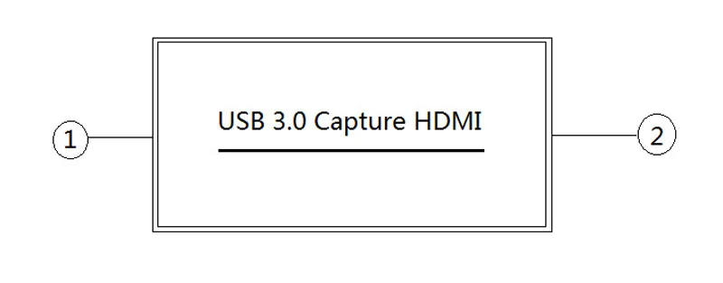 1080P 60fps Full HD видео рекордер HDMI к USB 3,0 видео Захват карты устройство для Winodws Mac Linux телефон игры ПК прямая потоковая передача
